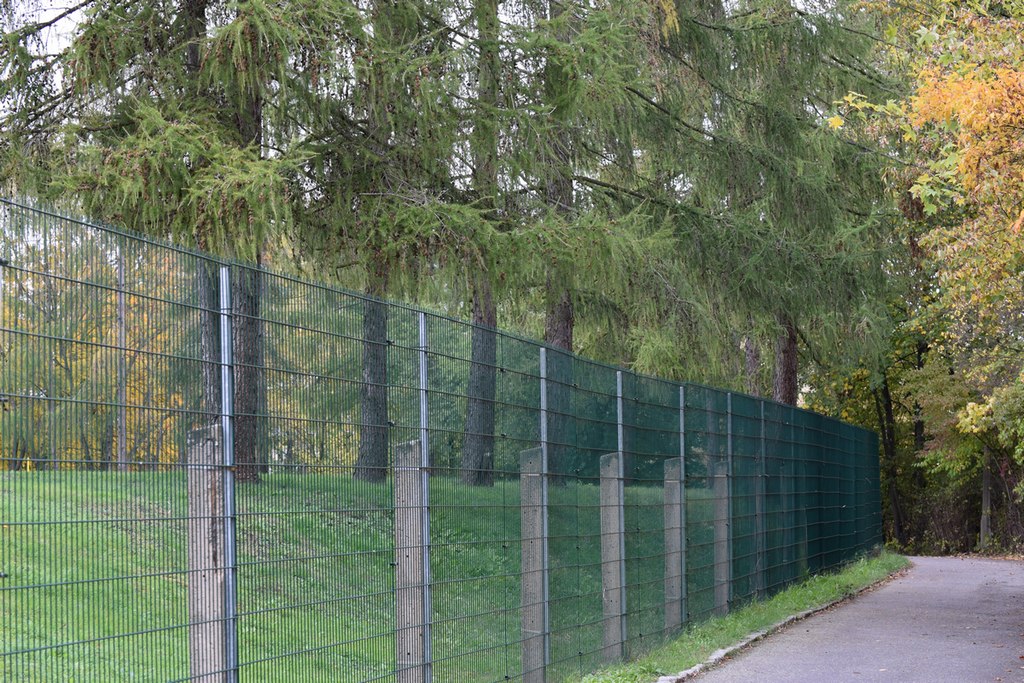 Blick auf den Rand der Sportstätte