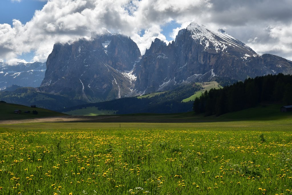 Langkofel und Plattkofel
