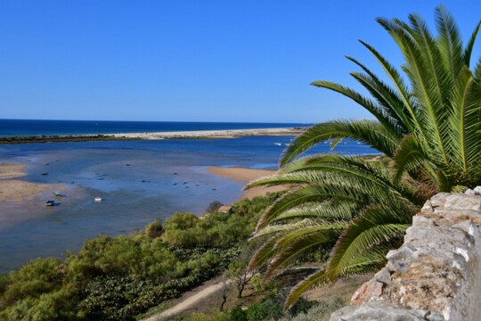 Cacela Velha3 die Lagune von Cacela Velha ( Ostalgarve )